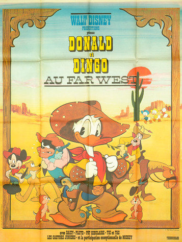 Donald et Dingo au Far West