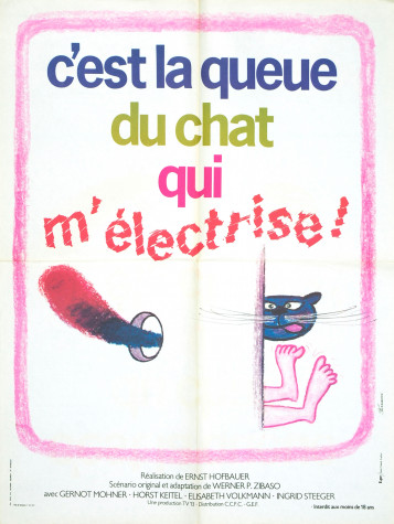 C'est la queue du chat qui m'électrise
