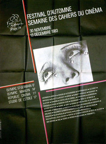 Festival d'Automne, Semaine des Cahiers du Cinéma 1983