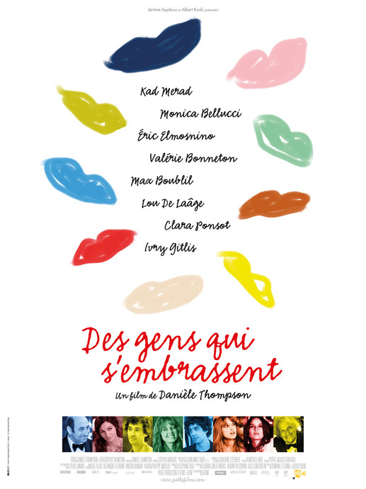 Des Gens qui s'embrassent