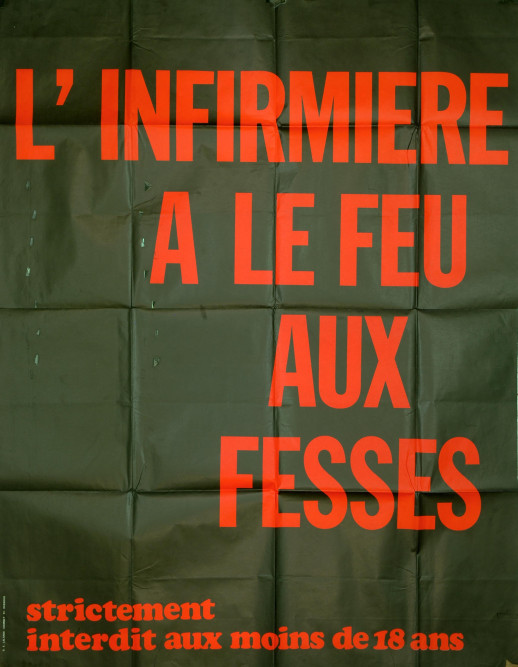 L'Infirmière a le feu aux fesses