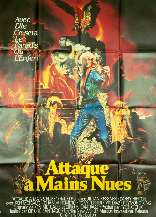 Attaque à mains nues