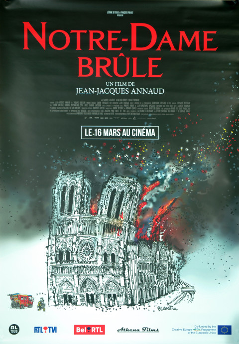Notre-Dame brûle