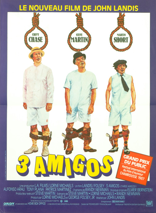Trois amigos !