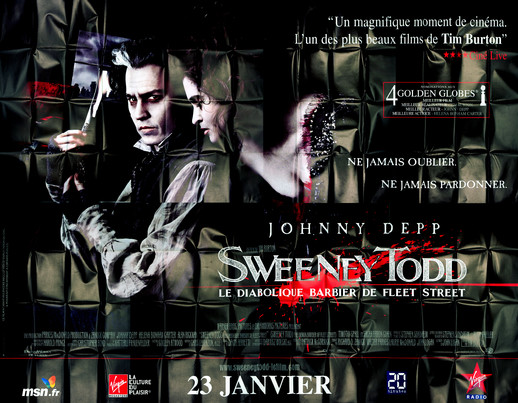 Sweeney Todd, le diabolique barbier de Fleet Street